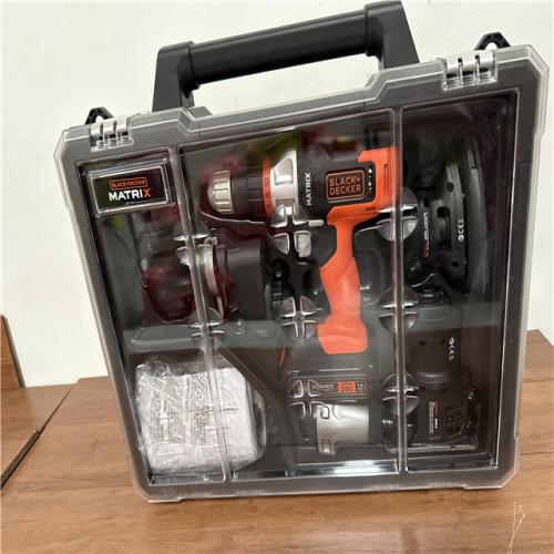 California NEW Black & Decker Matrix Combo Kit with Storage Case