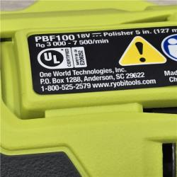 AS-IS ONE+ 18V Cordless 5 in. Variable Speed Dual Action Polisher Kit