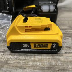 AS-IS DEWALT 20V MAX Lithium-Ion 15-Degree Electric Cordless Roofing Nailer Kit