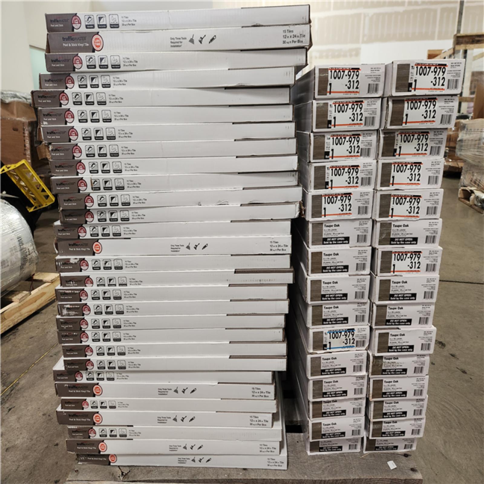 Phoenix Location Traffic Master Mixed Flooring Pallet (90 Total Cases 2885 SqFt)