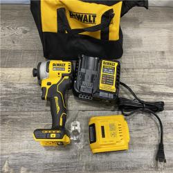AS-IS DEWALT Atomic 20V Max Lithium-Ion Brushless Cordless Compact 1/4 in. Impact Driver Kit