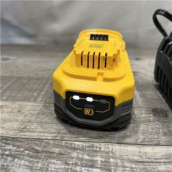 AS-IS DEWALT 20V MAX XR POWERSTACK Lithium-Ion Battery Starter Kit with 3.5Ah Battery and Charger