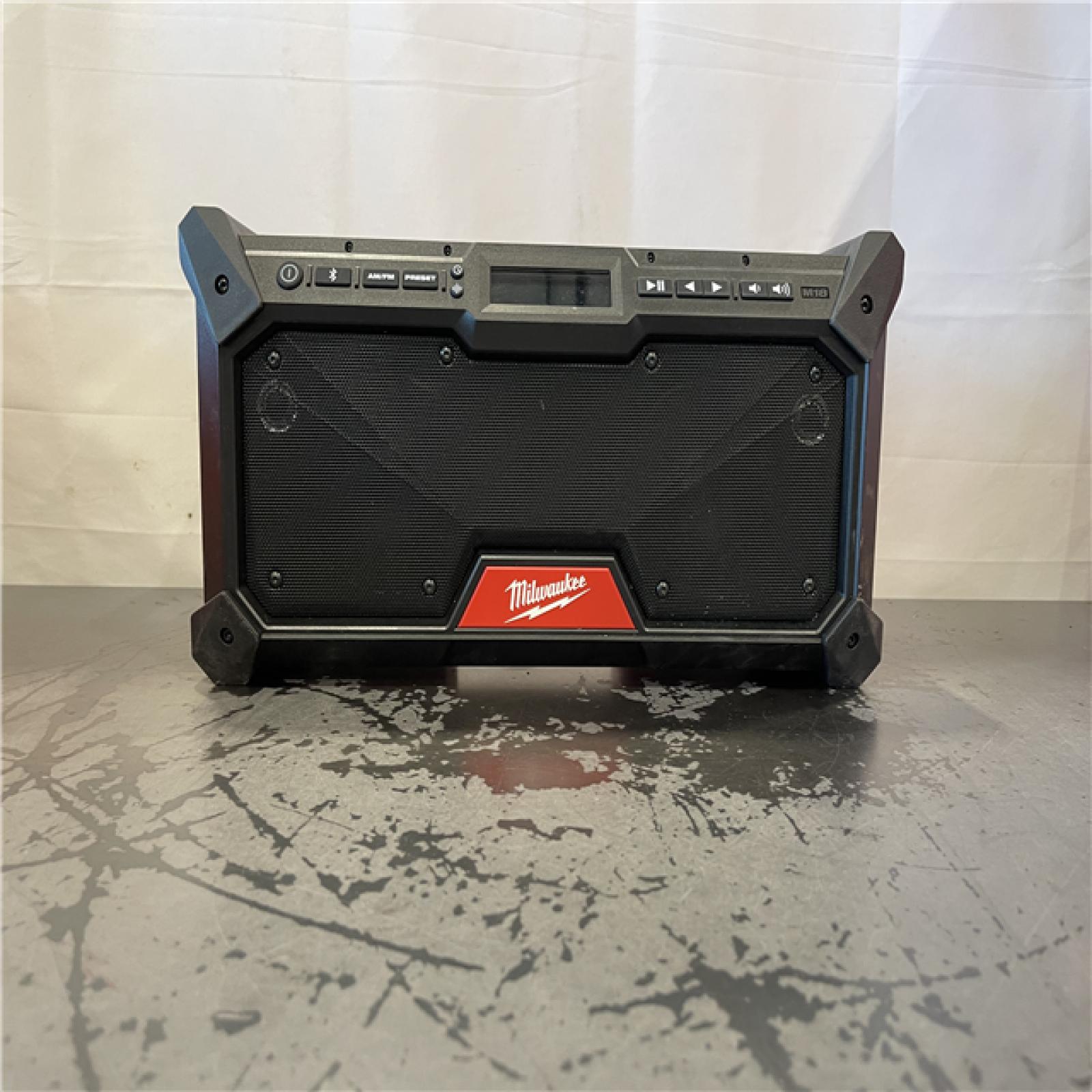 AS-IS- Milwaukee M18 18V Bluetooth Jobsite Radio