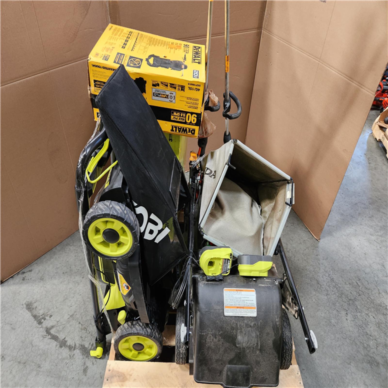 CALIFORNIA AS-IS OUTDOOR POWER EQUIPMENT