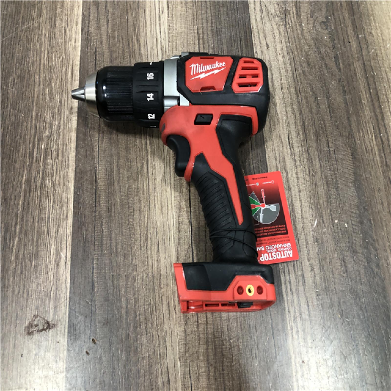 AS-IS Milwaukee M18 18V Lithium-Ion Cordless 1/2 in. Drill Driver (Tool-Only)