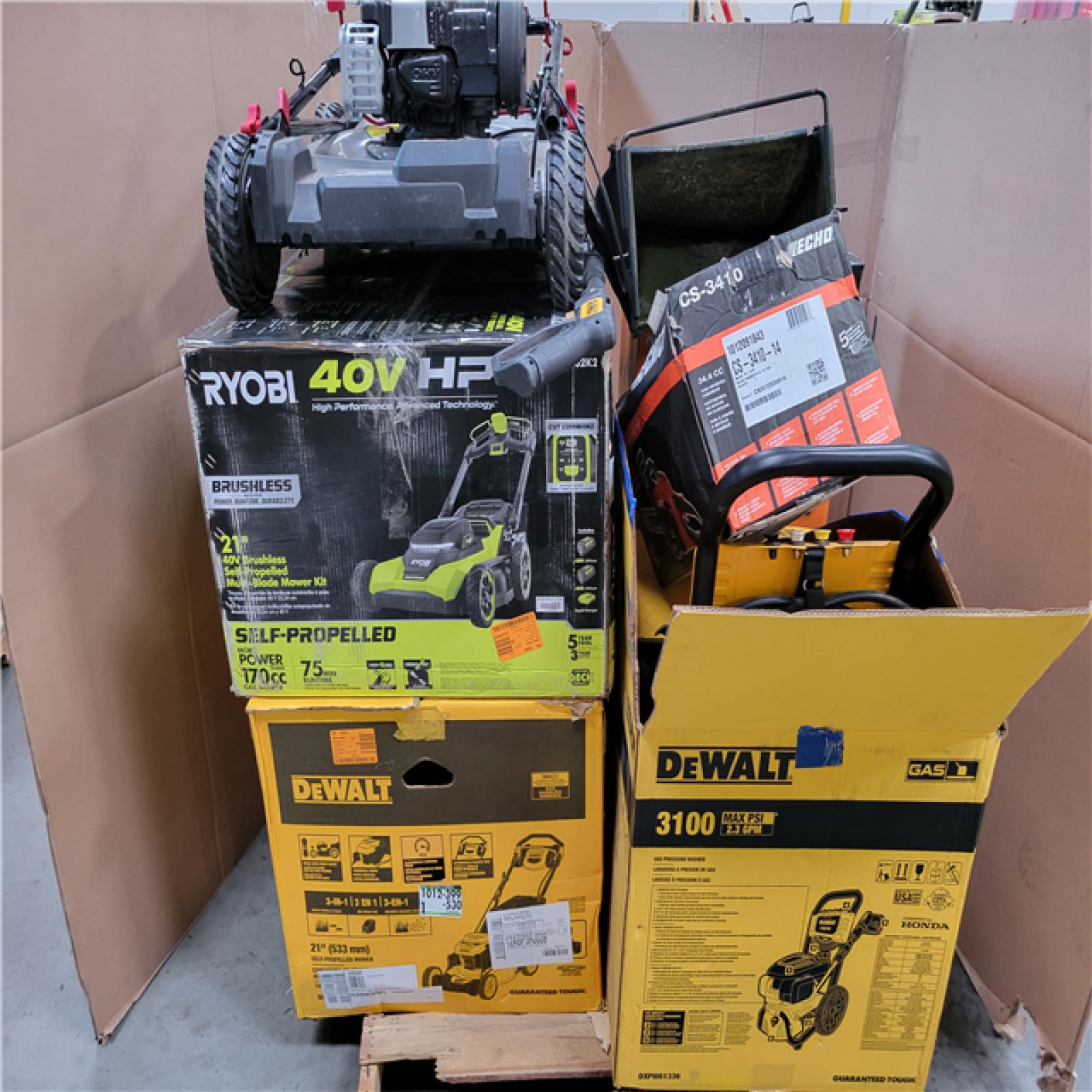 CALIFORNIA AS-IS OUTDOOR POWER EQUIPMENT