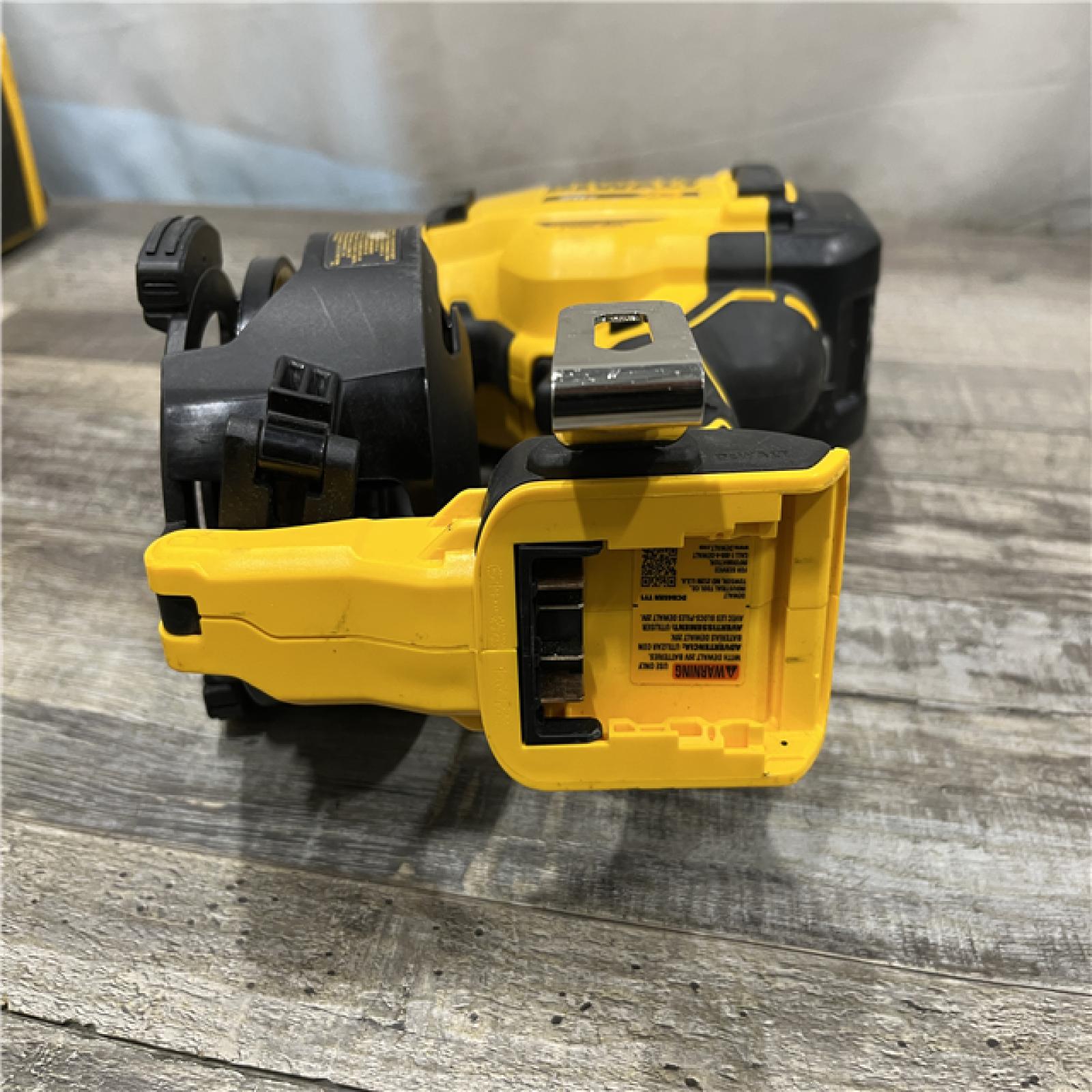 AS-IS DEWALT 20V MAX 15-Degree Electric Cordless Roofing Nailer (Tool Only)