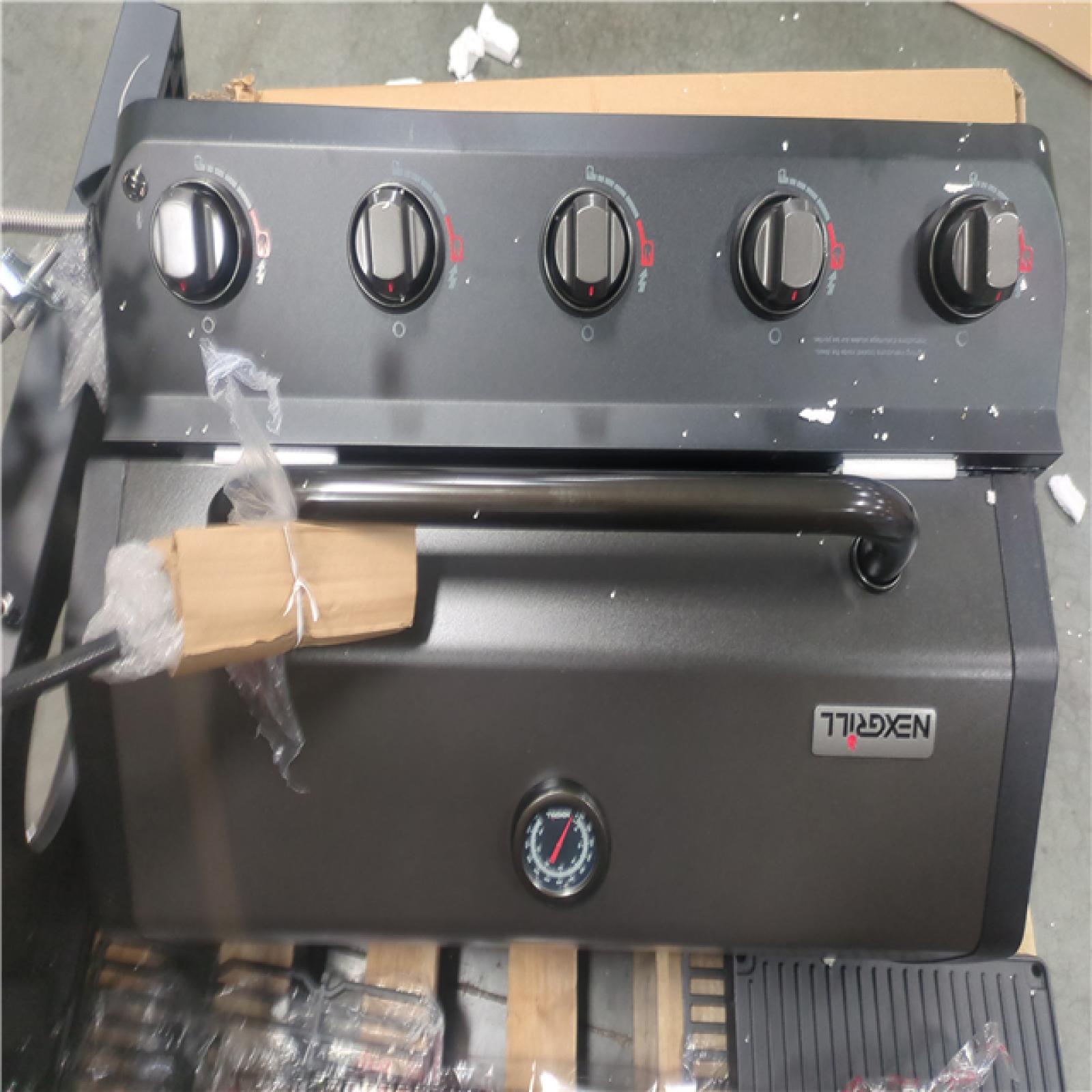 CALIFORNIA AS-IS NEXGRILL 5 BURNER GAS GRILL W/ SIDE BURNER