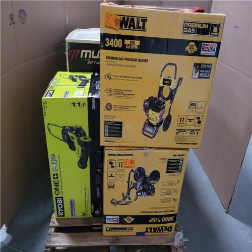 CALIFORNIA AS-IS OUTDOOR POWER EQUIPMENT