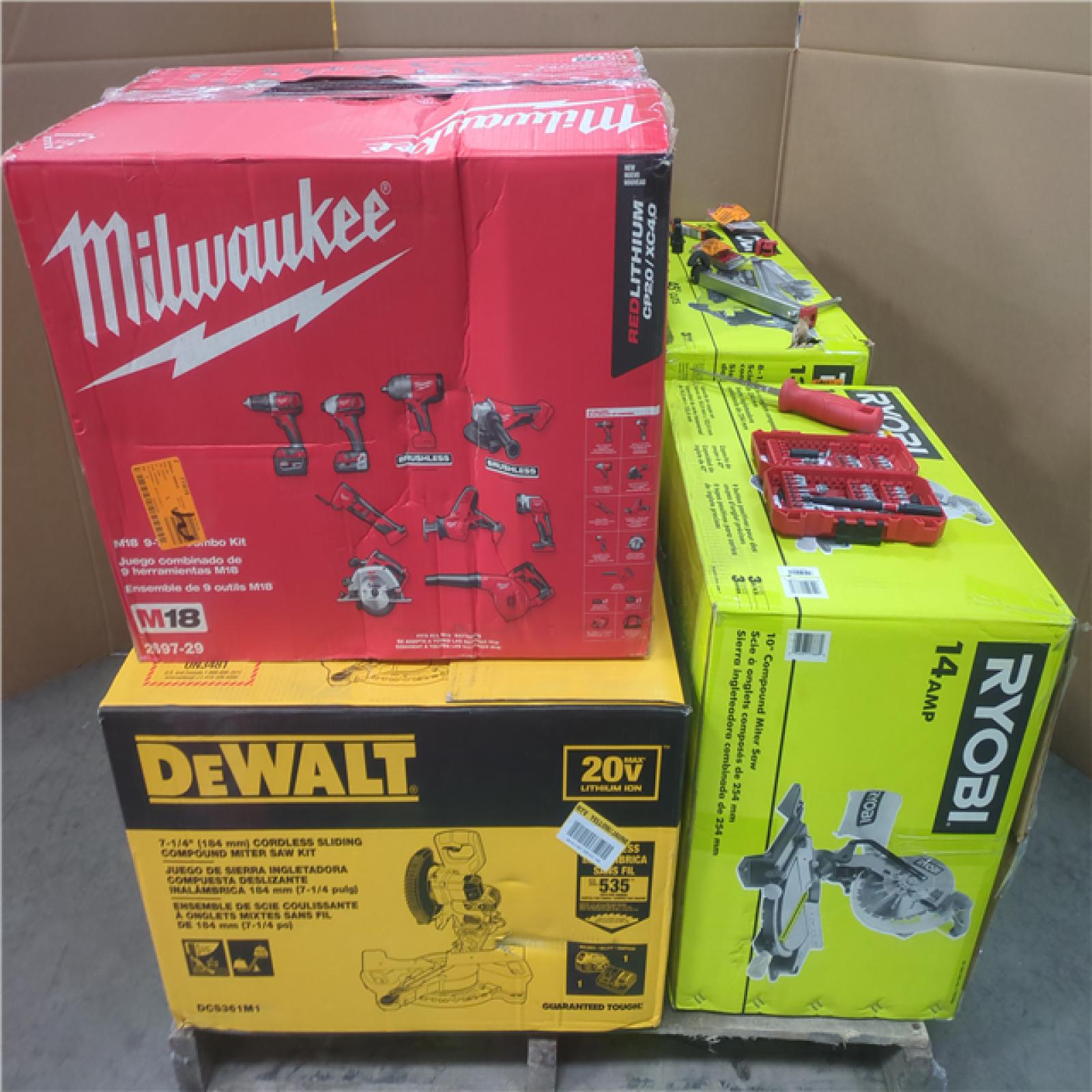 CALIFORNIA AS-IS TOOL PALLET