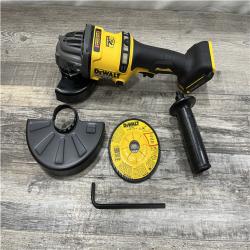 AS-IS DEWALT FLEXVOLT 60V MAX Cordless Brushless 4.5 in. to 6 in. Small Angle Grinder with Kickback Brake (Tool Only)