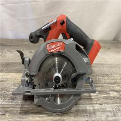 AS-IS Milwaukee FUEL 18V Lithium-Ion Brushless Cordless 6-1/2 in. Circular Saw (Tool-Only)