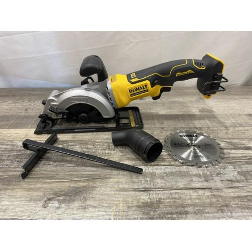 AS-IS DEWALT ATOMIC 20V MAX Cordless Brushless 4-1/2 in. Circular Saw (Tool Only)