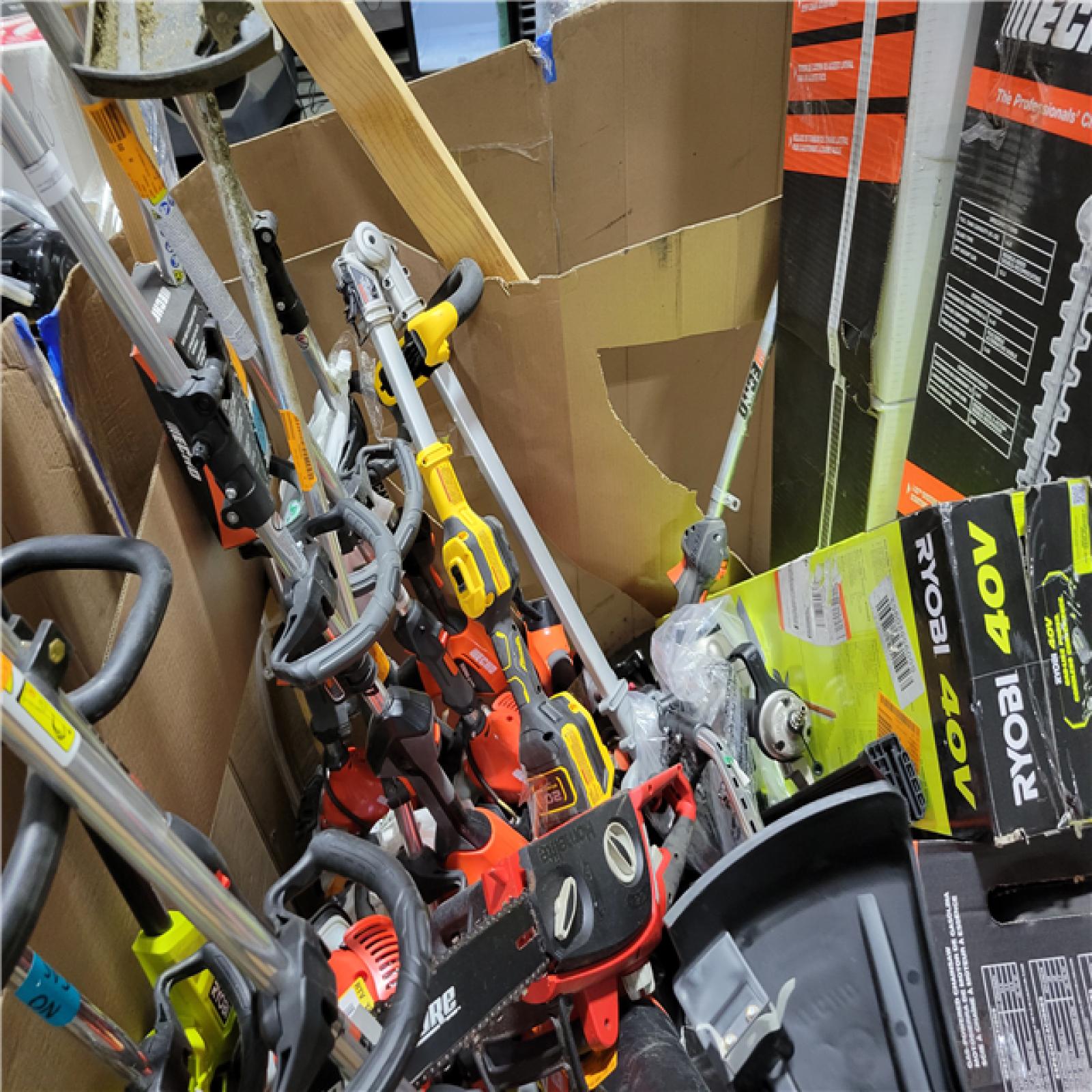 CALIFORNIA AS-IS OUTDOOR POWER EQUIPMENT