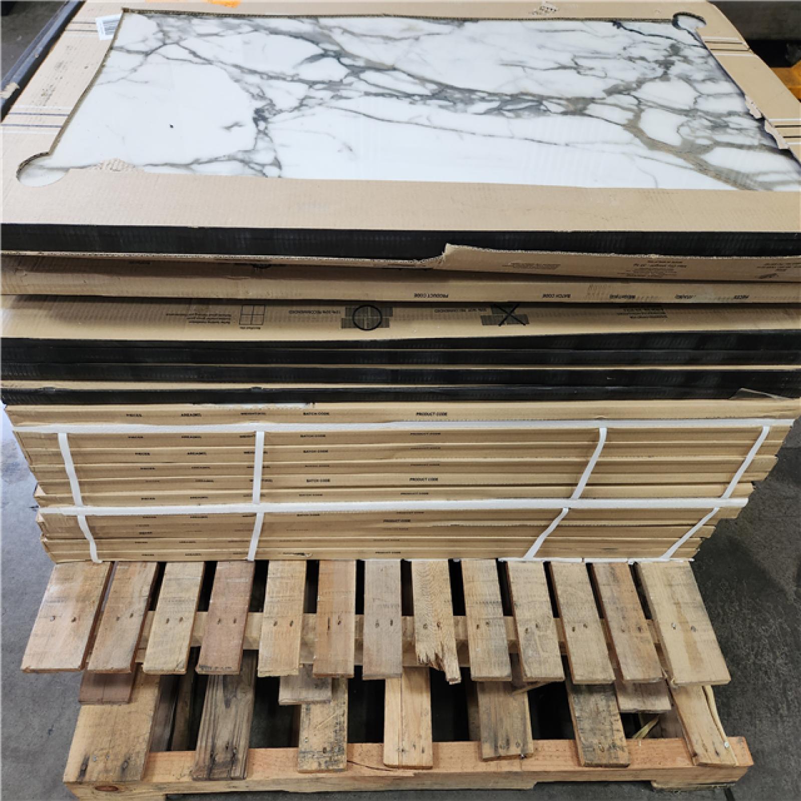 Phoenix MSI Carrara Marmi 24 in. x 48 in. Polished Porcelain Marble Look Floor and Wall Tile (320 sq. ft. /20 Case)