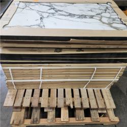 Phoenix MSI Carrara Marmi 24 in. x 48 in. Polished Porcelain Marble Look Floor and Wall Tile (320 sq. ft. /20 Case)
