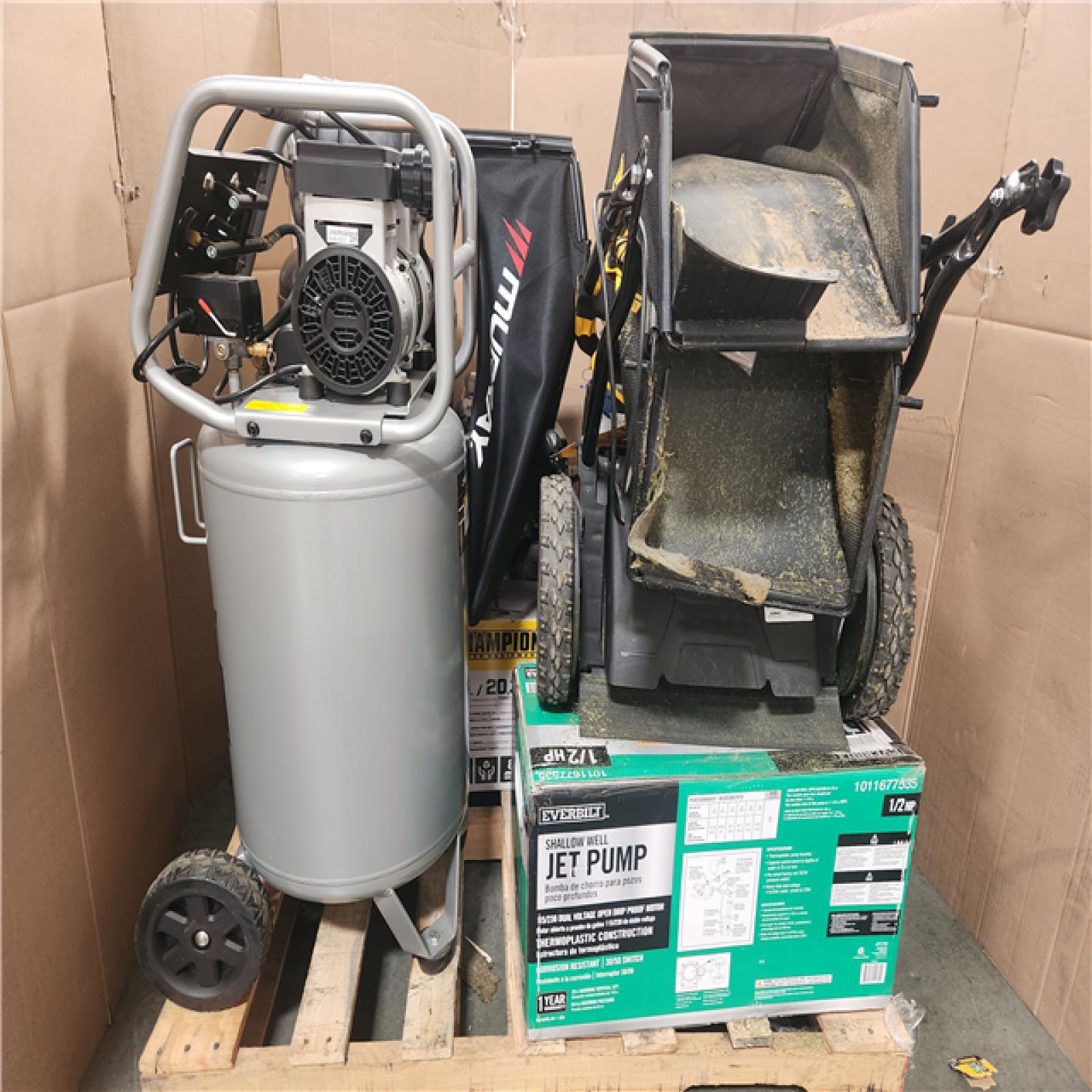 CALIFORNIA AS-IS OUTDOOR POWER EQUIPMENT