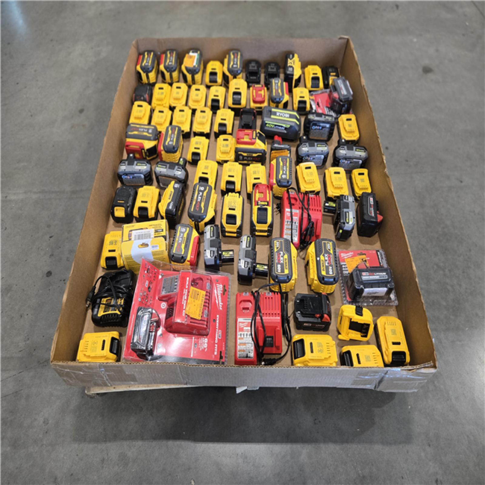 DALLAS LOCATION- AS-IS BATTERY PALLET
