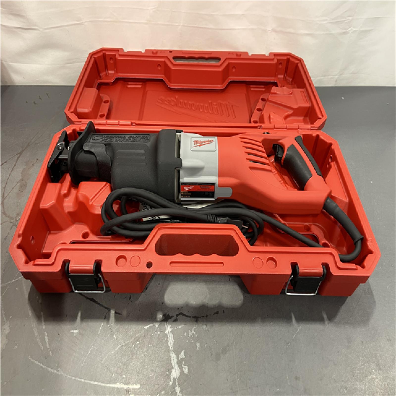 AS-IS - Milwaukee 15 Amp 1-1/4 in. Stroke Orbital SUPER SAWZALL Reciprocating Saw with Hard Case