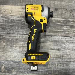 AS-IS DEWALT Atomic 20V Max Lithium-Ion Brushless Cordless Compact 1/4 in. Impact Driver Kit