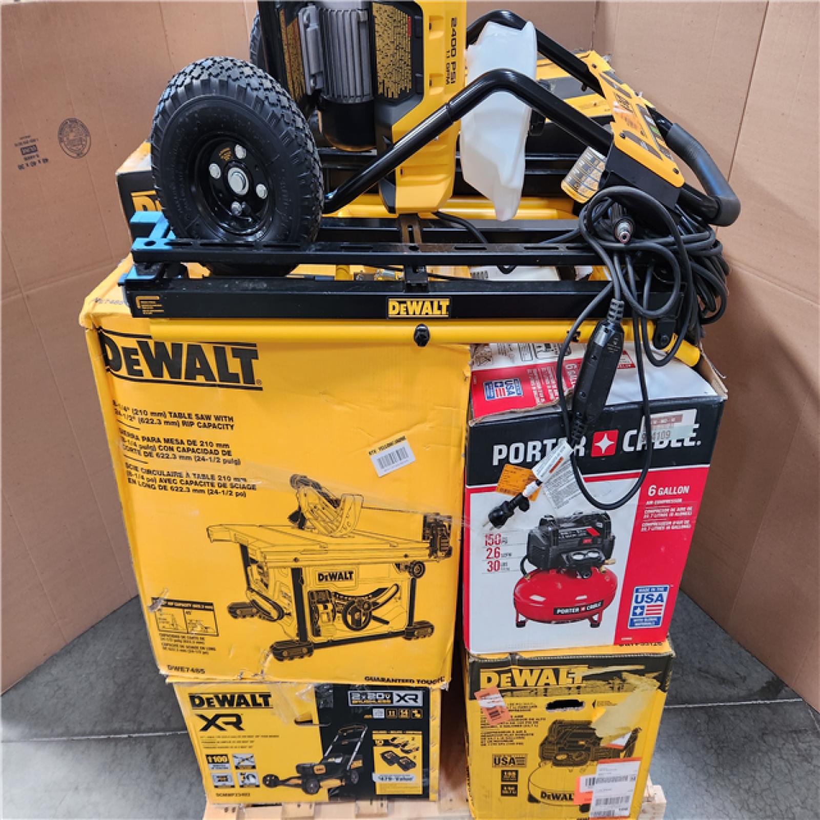 California As-Is Tool Pallet