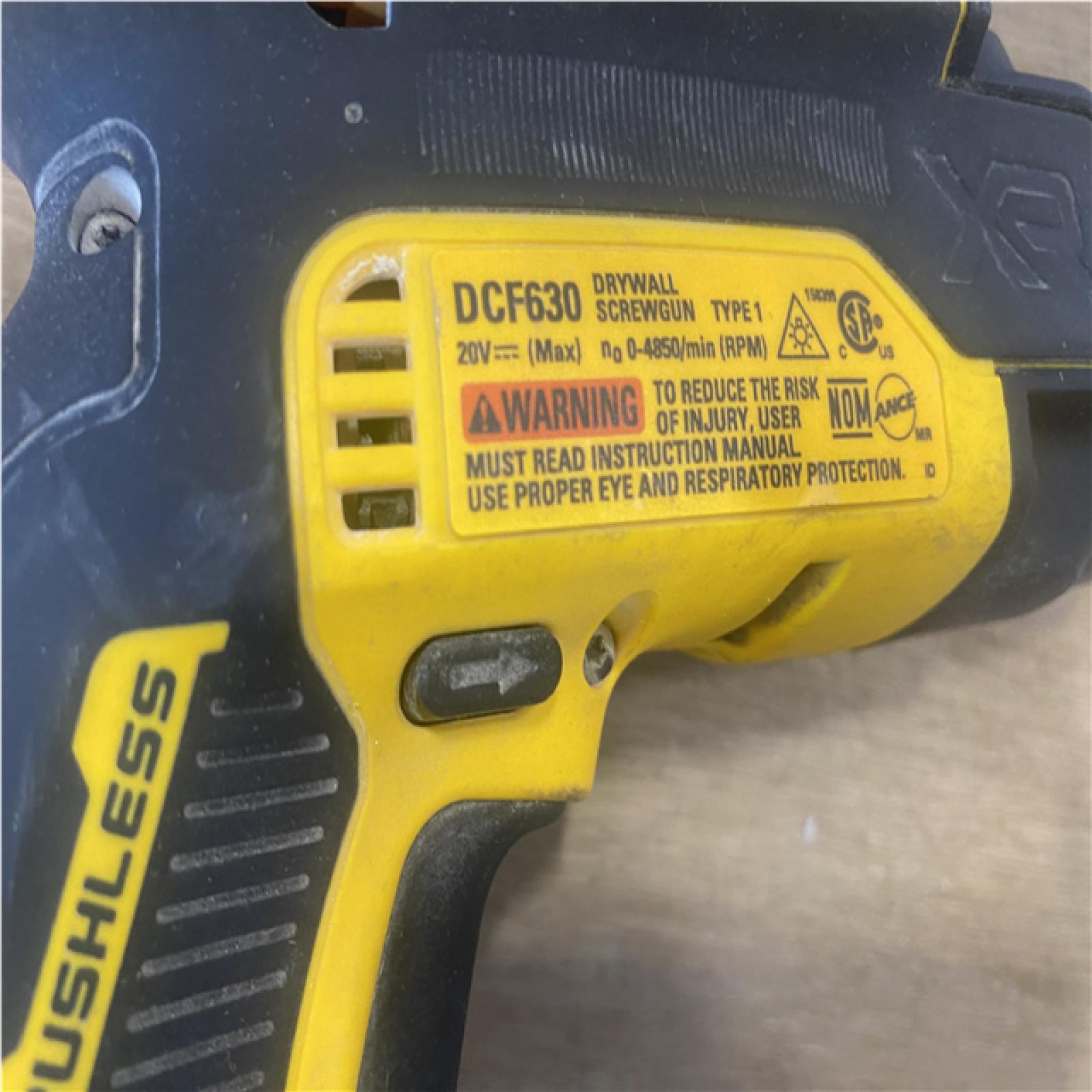 as-is DEWALT XR 20V MAX Lithium-Ion Cordless Brushless Screw Gun (Tool Only)