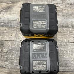 LIKE NEW - DEWALT 20V XR Lithium-Ion Starter Pack with 8.0 Ah and 4.0 Ah Battery Packs and Charger
