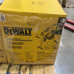 As-Is- DEWALT 15 Amp Corded 12 in. Double Bevel Sliding Compound Miter Saw