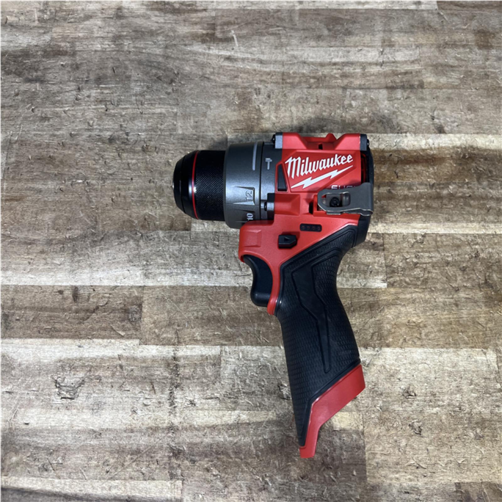 Houston Location AS-IS Milwaukee FUEL 12V Lithium-Ion Brushless Cordless 1/2 in. Hammer Drill (Tool-Only)