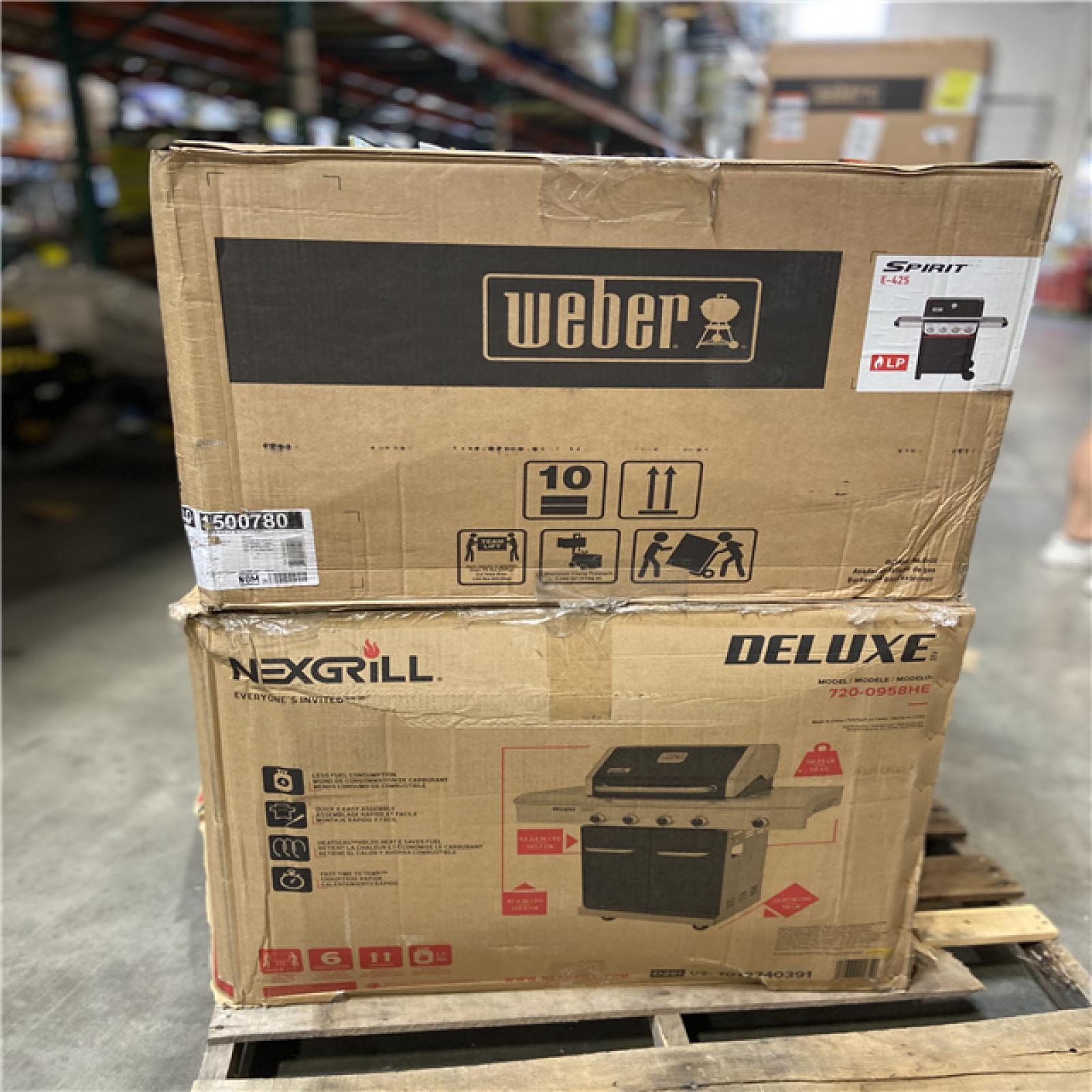 DALLAS LOCATION - MIXED GRILL PALLET - (2 UNITS)