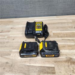 HOUSTON LOCATION - AS-IS DEWALT 2 TOOL COMBO KIT W/ (2) BATTERY & CHARGER