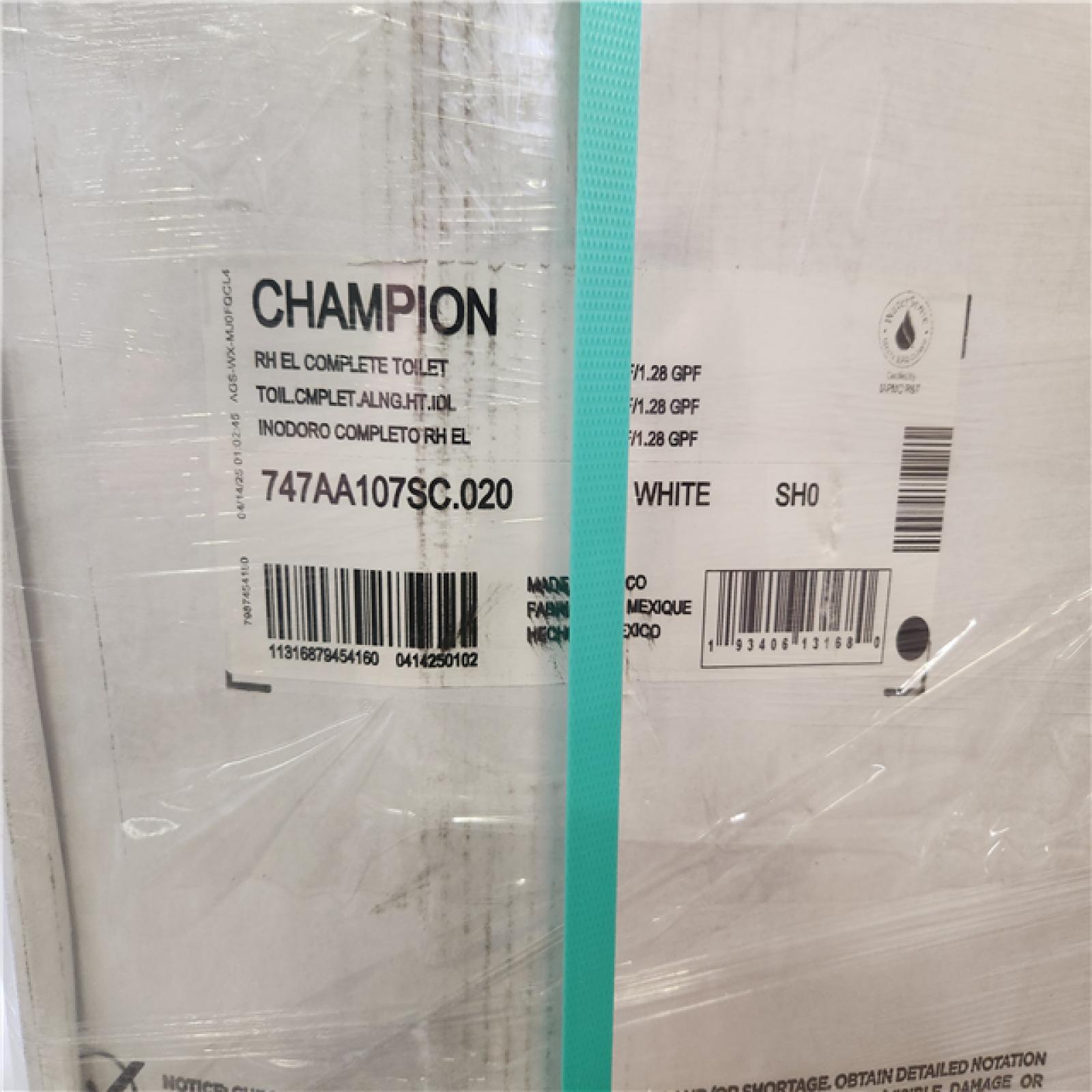 Phoenix Mixed American Standard Toilet Pallet (6 Toilets)