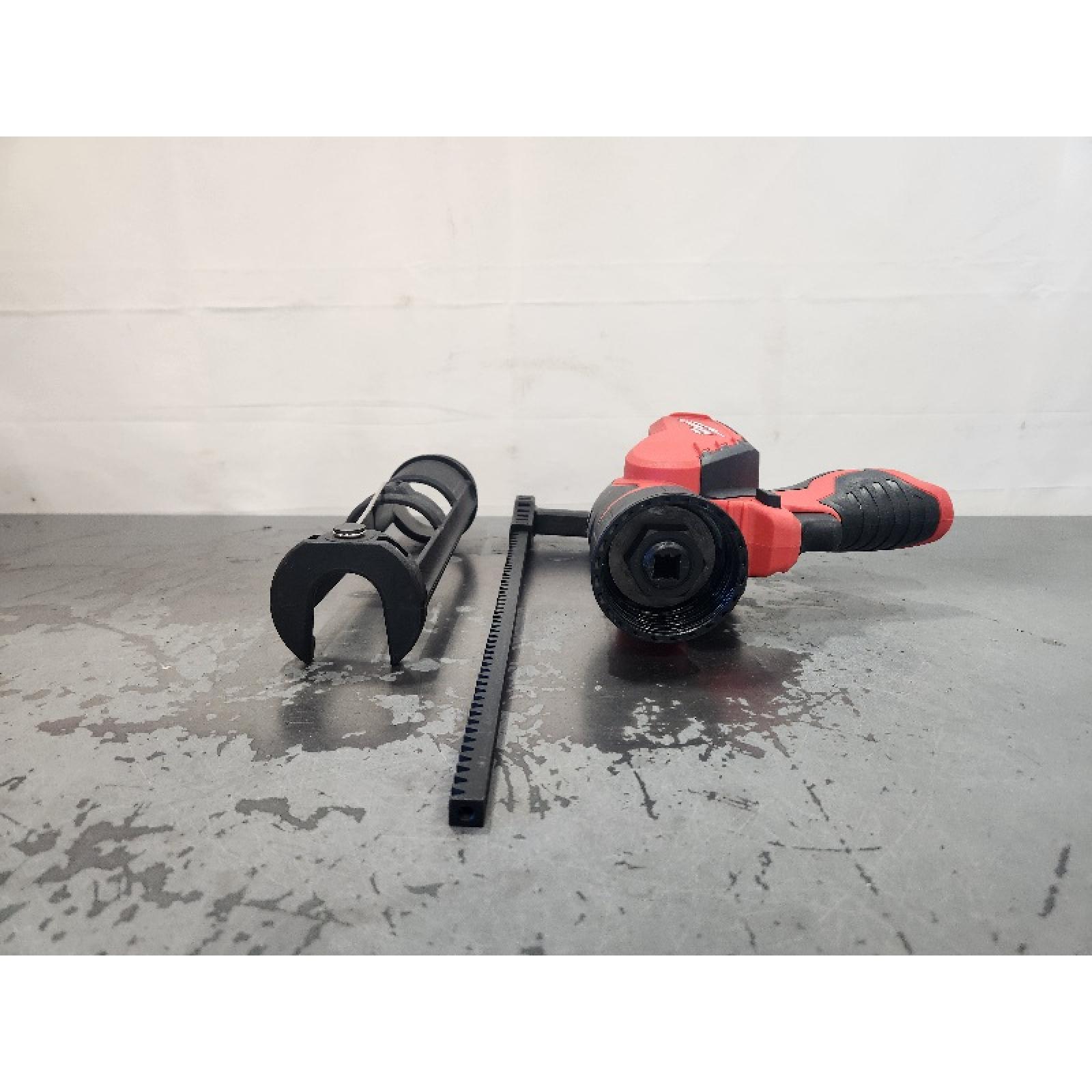 AS-IS- Milwaukee M12 12V Cordless 10oz Caulk/Adhesive Gun (Tool Only)