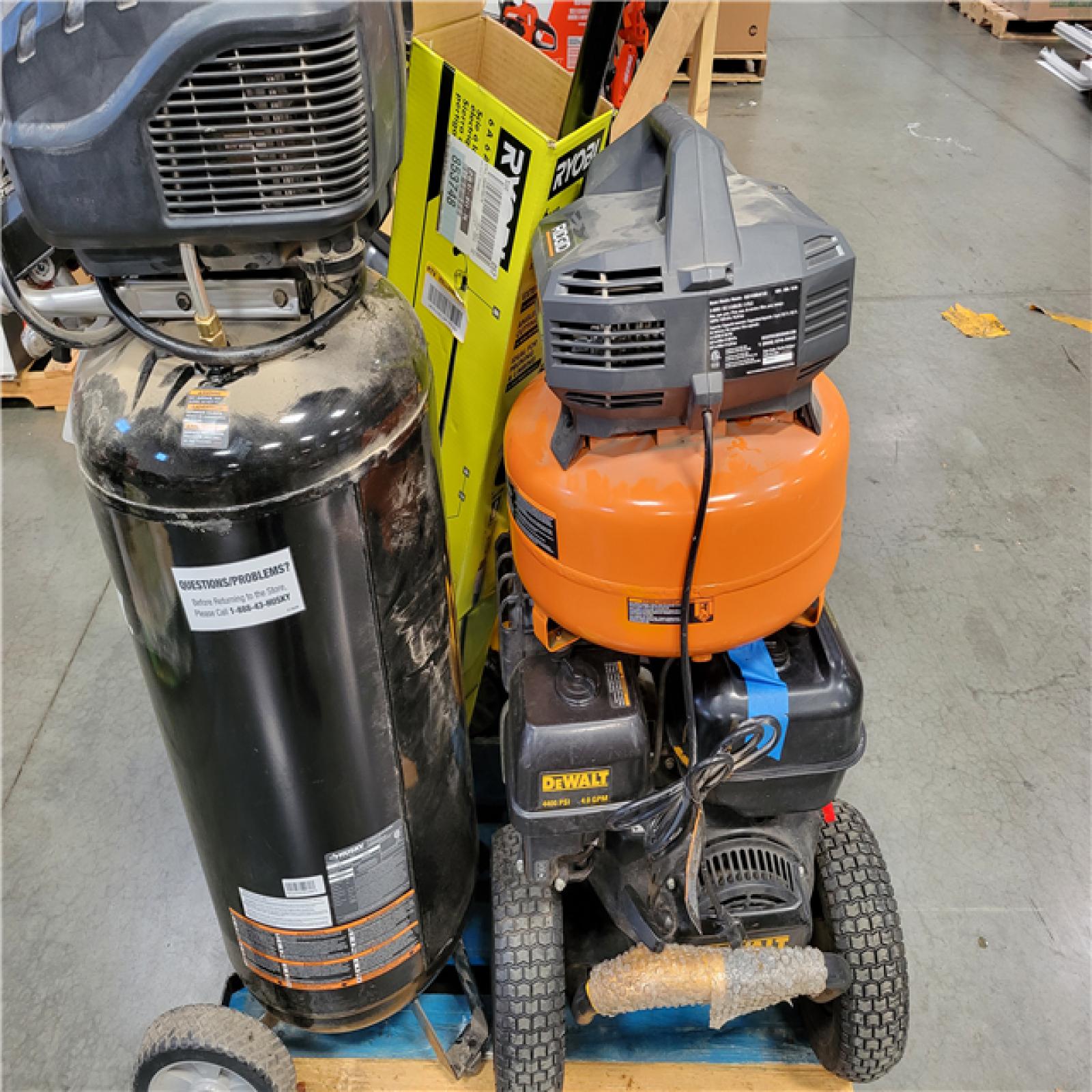 CALIFORNIA AS-IS OUTDOOR POWER EQUIPMENT