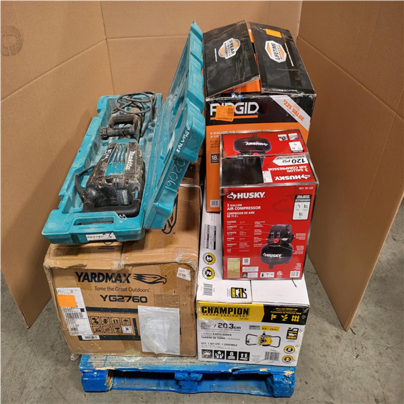 CALIFORNIA AS-IS OUTDOOR POWER EQUIPMENT