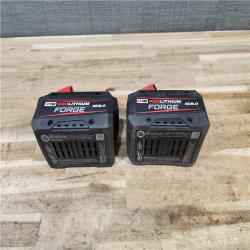 HOUSTON LOCATION - AS-IS MILWAUKEE FORGE BATTERY PACK QTY - 2