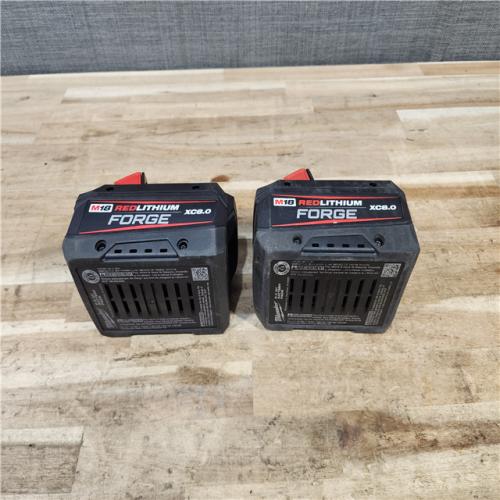 HOUSTON LOCATION - AS-IS MILWAUKEE FORGE BATTERY PACK QTY - 2