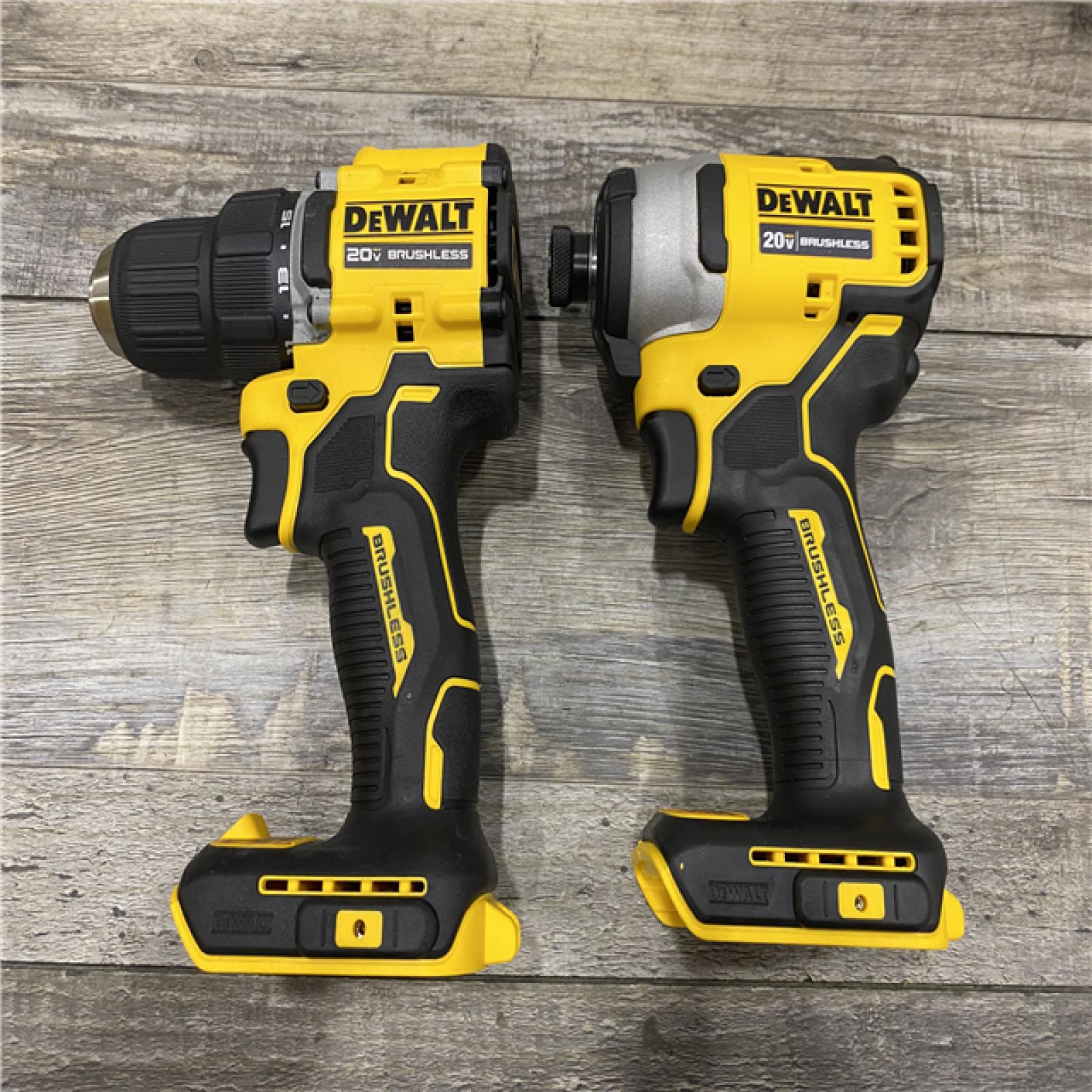 AS-IS DEWALT ATOMIC 20-Volt MAX Lithium-Ion Cordless Combo Kit
