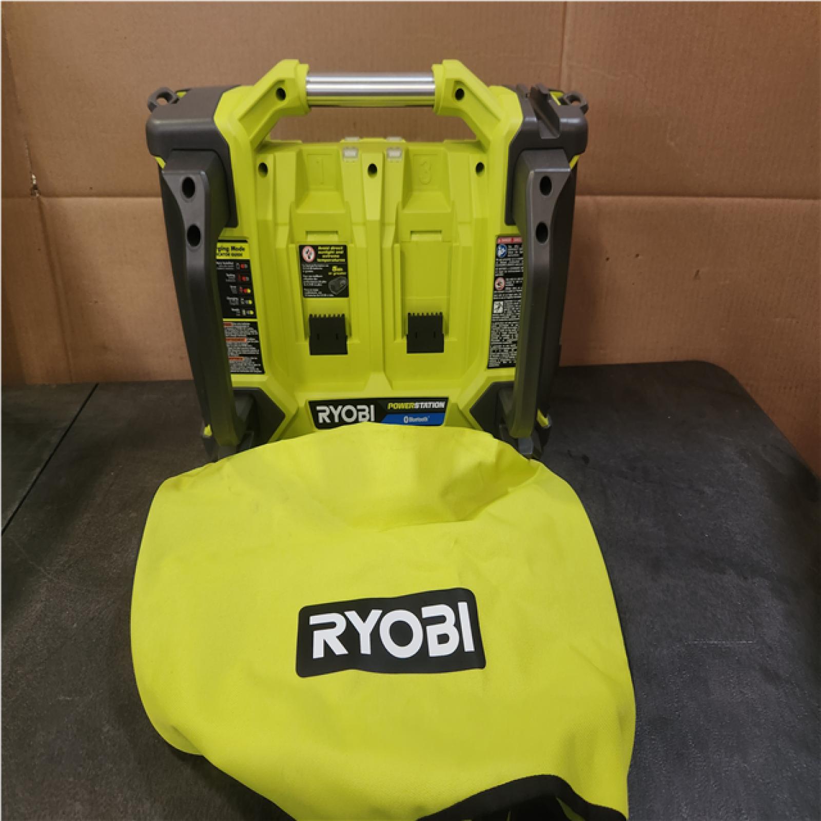 Phoenix NEW RYOBI 40V 1800-Watt Portable Battery Inverter Power Station and 4-Port Charger (Tool Only)