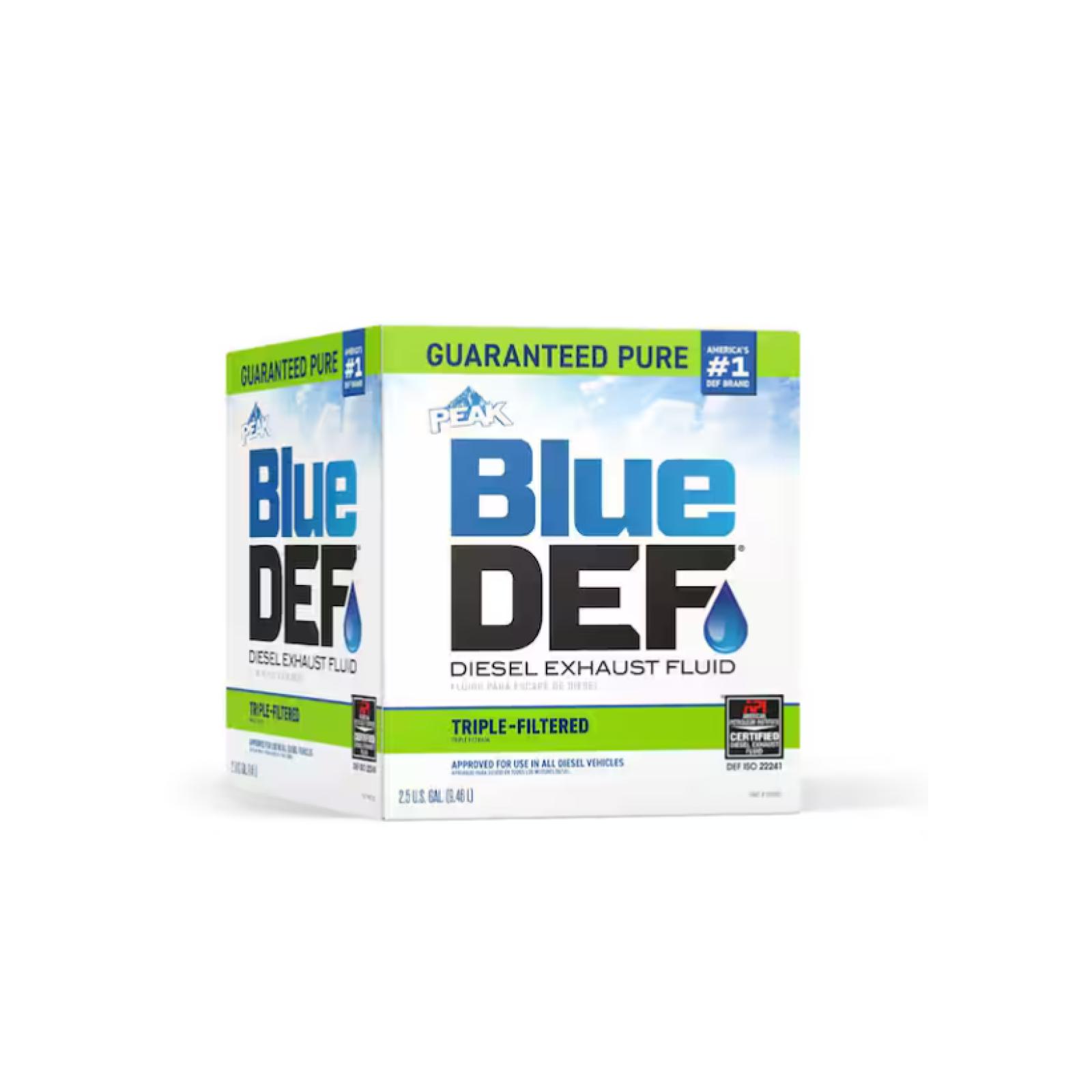 DALLAS LOCATION - BlueDEF 2.5 Gal. Diesel Exhaust Fluid (DEF) PALLET- (76 UNITS)