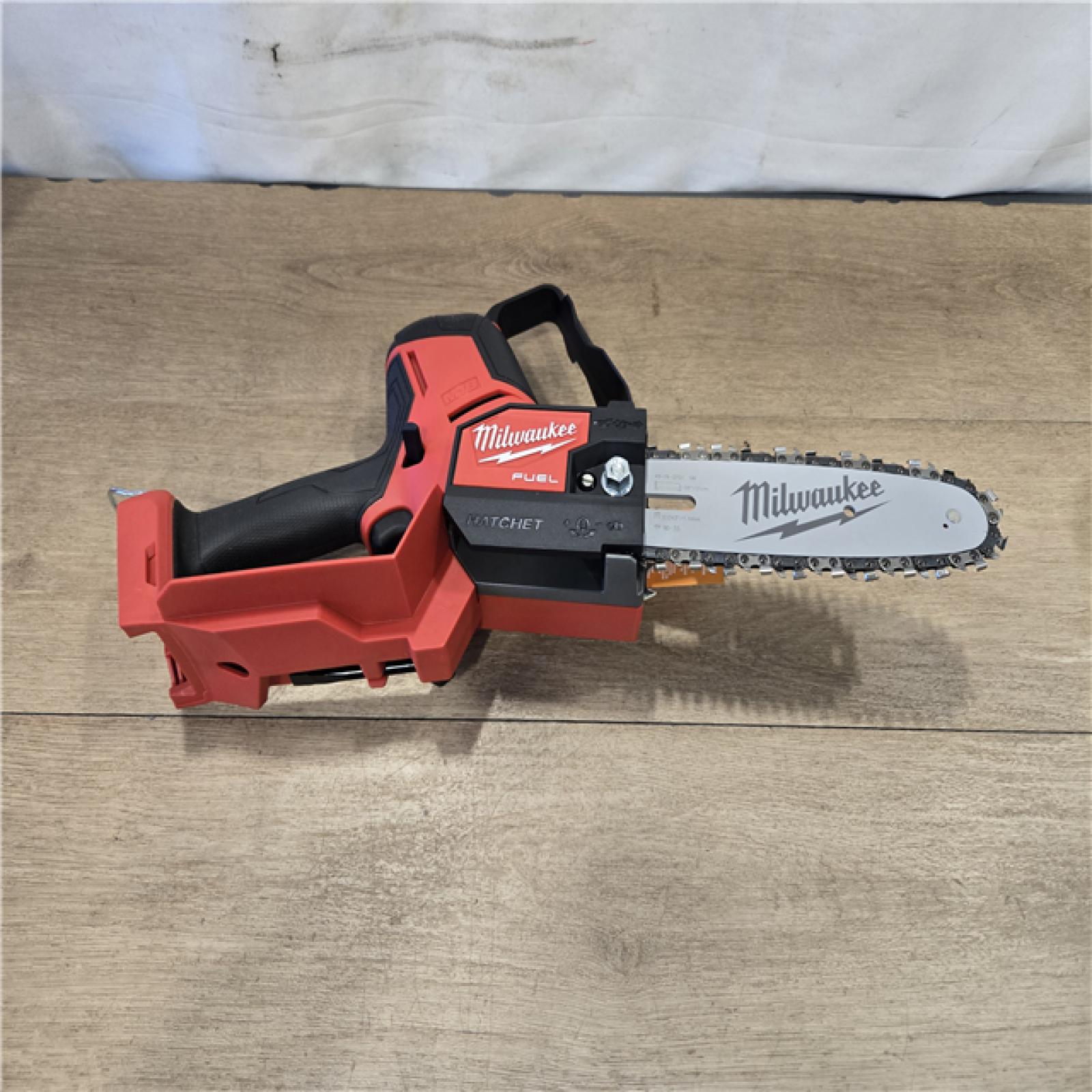 AS-IS Milwaukee FUEL 18V Cordless 8 in. HATCHET Pruning Saw (Tool-Only)