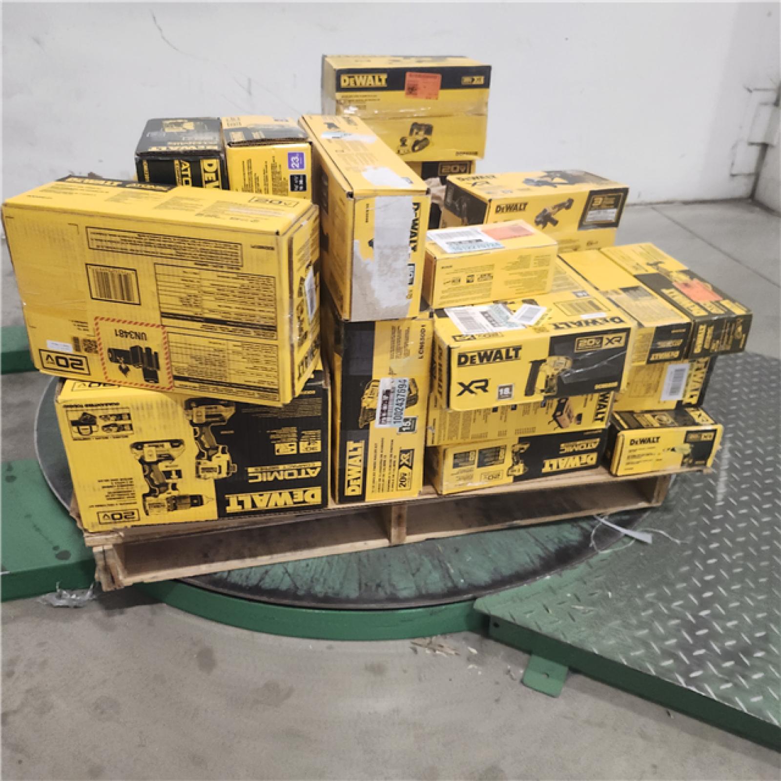 Dallas Location - As-Is DEWALT Tool Pallet