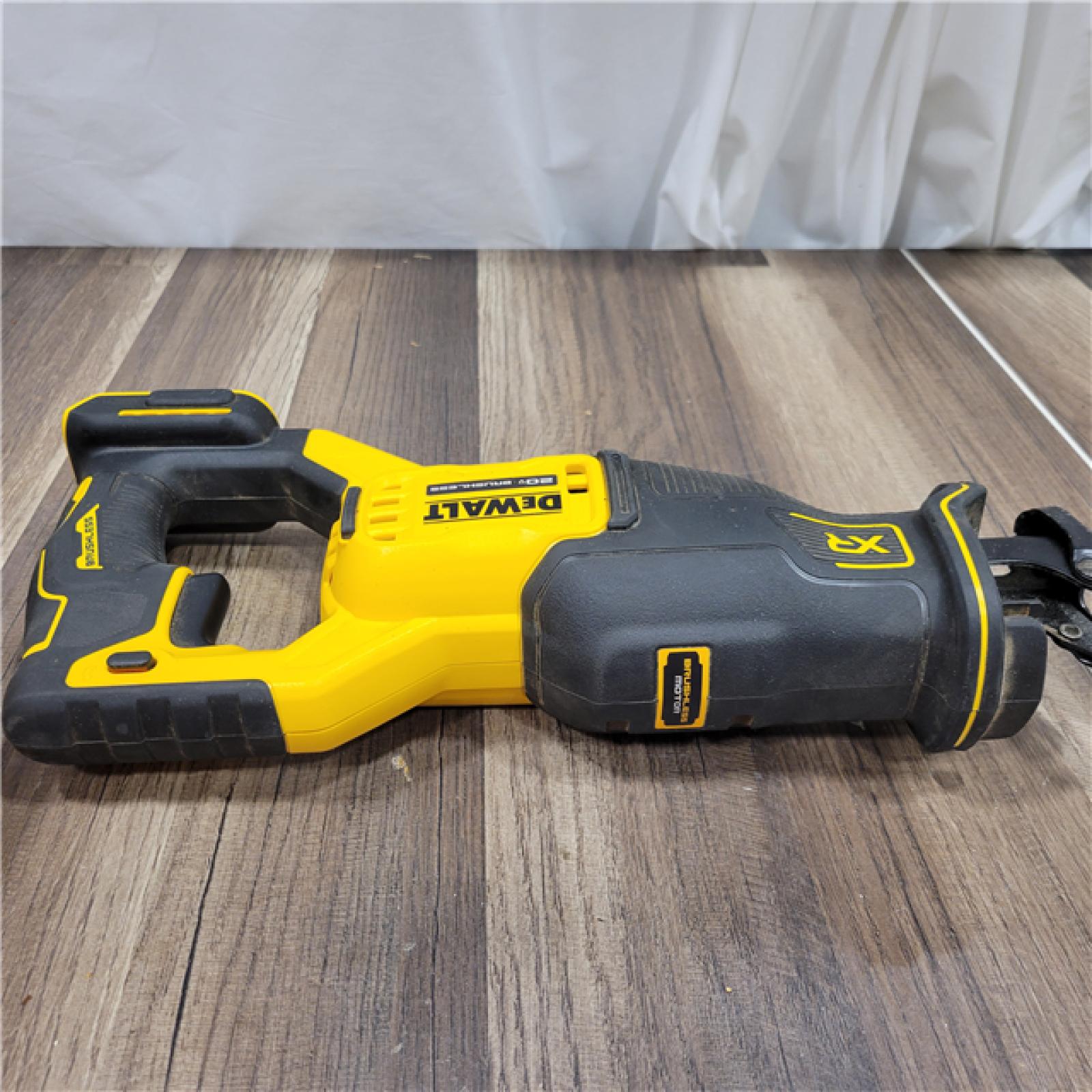 AS-IS DEWALT 20V MAX XR Cordless Brushless Reciprocating Saw (Tool Only)
