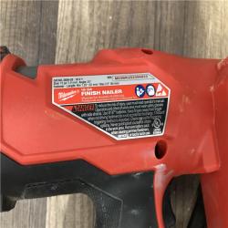 AS-IS Milwaukee FUEL 18-Volt Lithium-Ion Brushless Cordless Gen II 15-Gauge Angled Finish Nailer (Tool-Only)