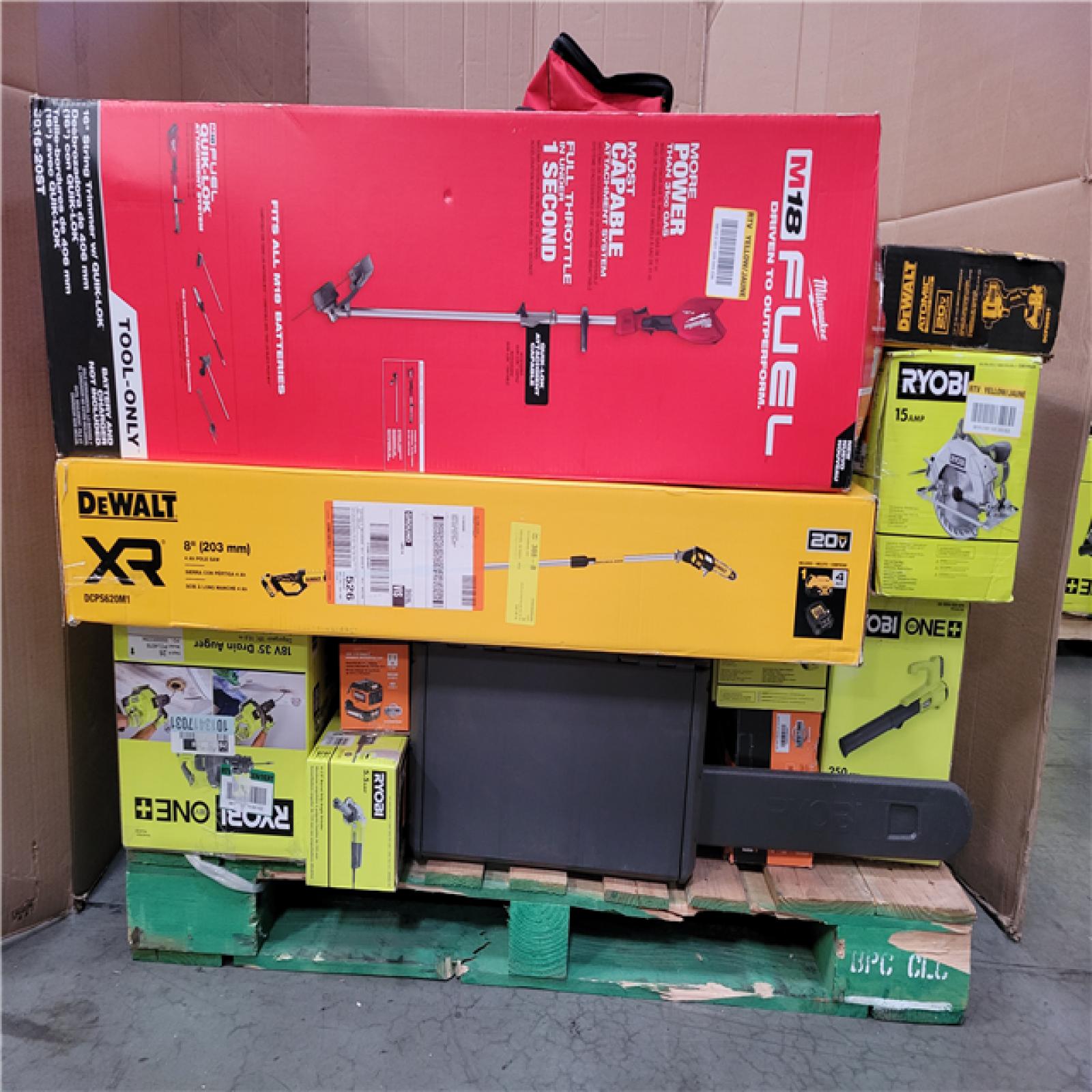 CALIFORNIA AS-IS TOOL PALLET