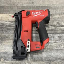 AS-IS Milwaukee FUEL 12-Volt Lithium-Ion Brushless Cordless 18-Gauge 1-1/2 in. Compact Brad Nailer (Tool-Only)