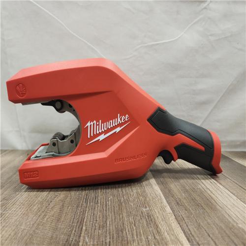 AS-IS- M12 12-Volt Lithium-Ion Brushless Cordless 1-1/4 in. - 2 in. Copper Tubing Cutter(TOOL ONLY)