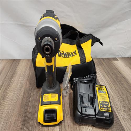 LIKE NEW! - DeWALT ATOMIC 20V MAX Cordless Compact Impact Driver Kit W/ Li-Ion Battery, 1/4, Brushless