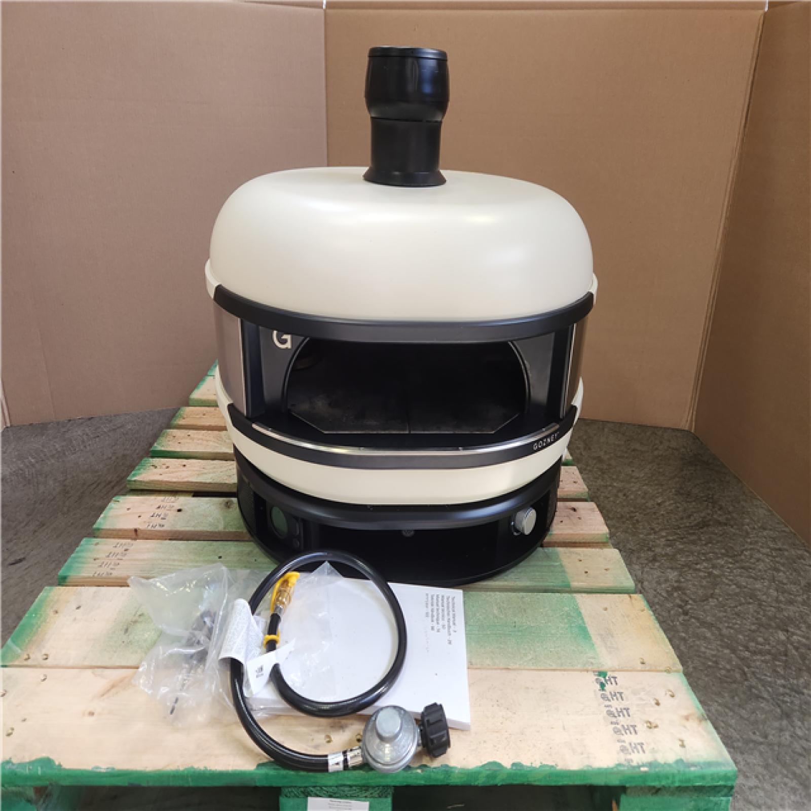 Phoenix GOZNEY Dome Propane Outdoor Pizza Oven Cream in White