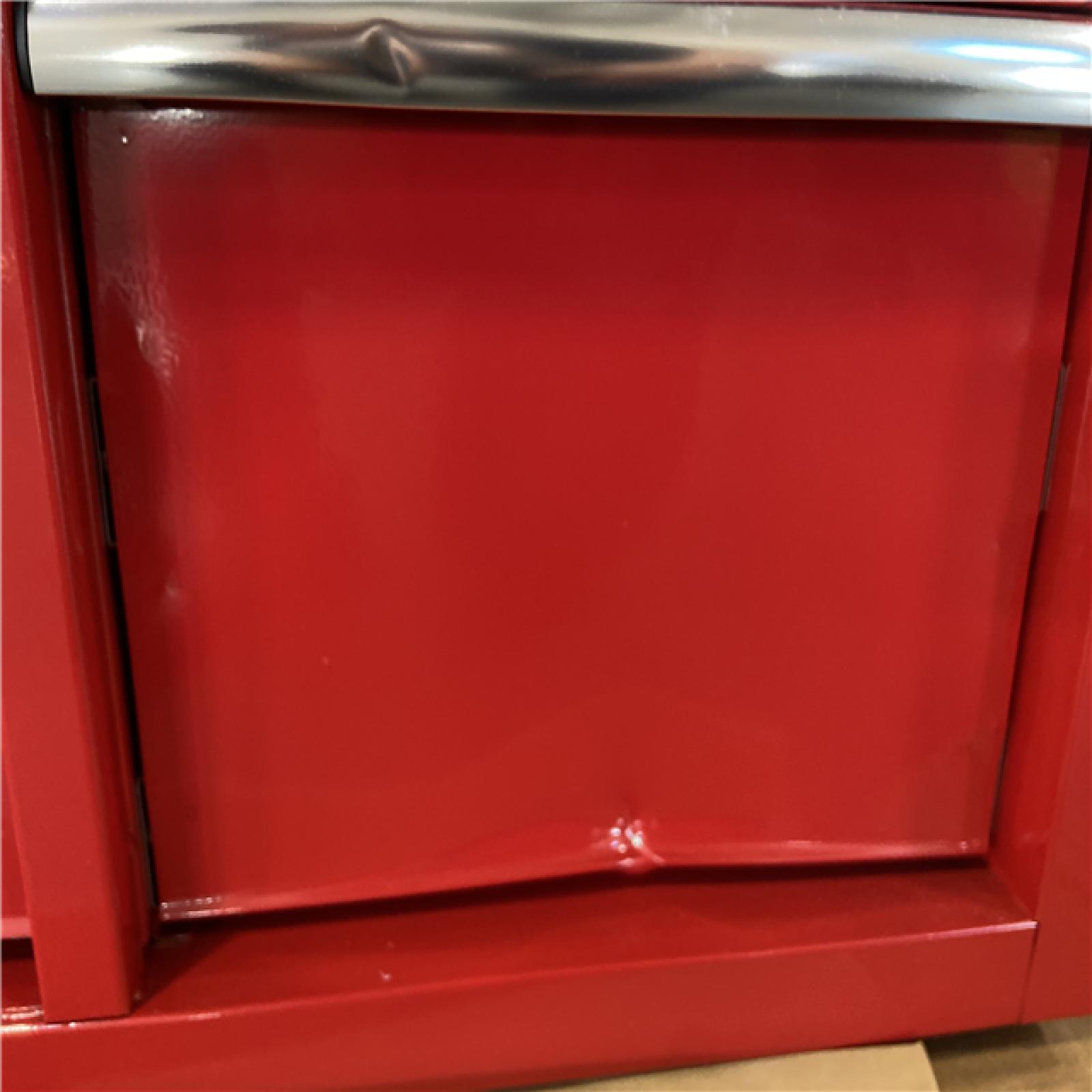 DALLAS LOCATION - Husky Modular Tool Storage 52 in. W x 20 in. D Standard Duty Red Mobile Workbench Cabinet